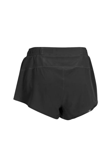 Rekord Run Short Black  -  Women's